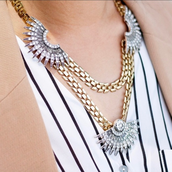 Lulu Frost Vintage Beacon Statement Necklace - Picture 2 of 13